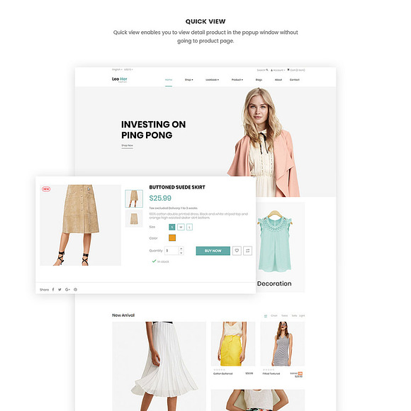 LEO HER – FASHION AND ACCESSORIES in Bootstrap Themes - product preview 2
