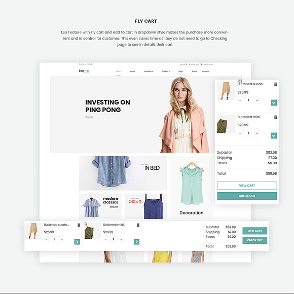 LEO HER – FASHION AND ACCESSORIES in Bootstrap Themes - product preview 5