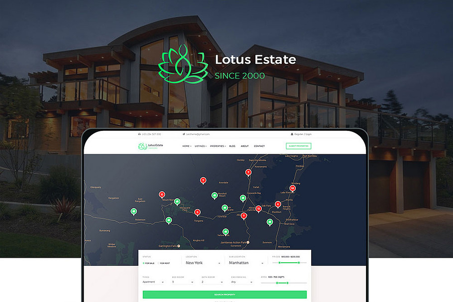 LEO REAL ESTATE – BEST REAL ESTATE A in Bootstrap Themes - product preview 8