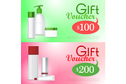Gift Voucher Cosmetic Template
