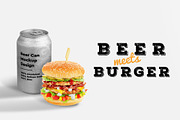 Burger & Beer Mock-up #5