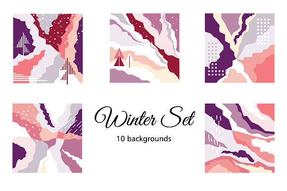 Winter Set in Patterns - product preview 2