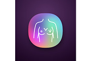 Breast rash app icon