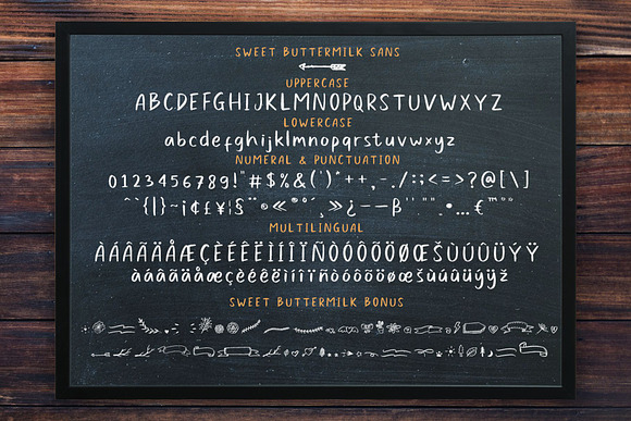 Sweet Buttermilk - Font Duo + Bonus in Script Fonts - product preview 10