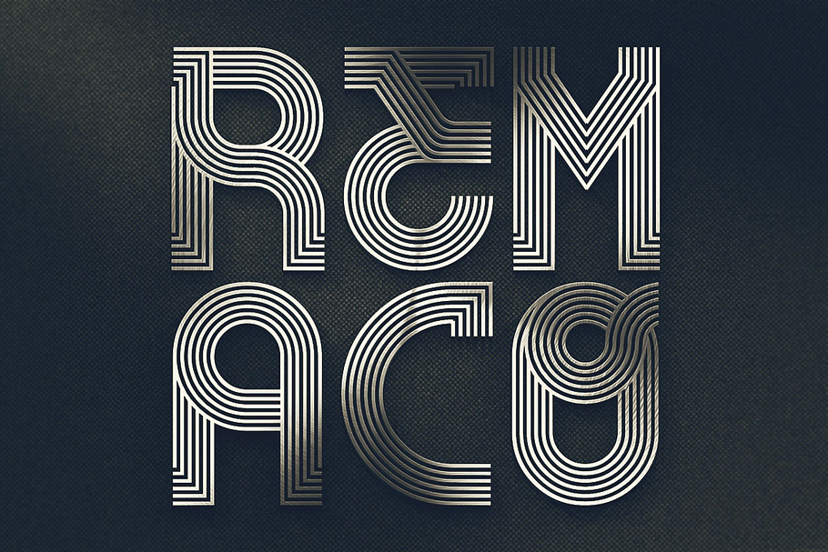 Remaco - Display Font in Display Fonts - product preview 8