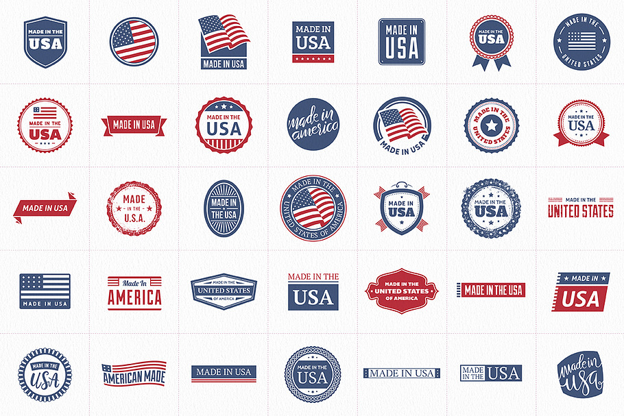 Made in the USA Labels