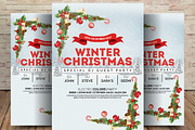 Minimal Christmas Winter Flyer