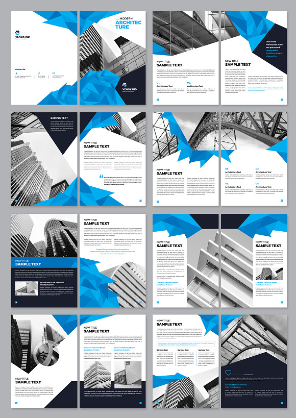 Architecture Brochure in Brochure Templates - product preview 10