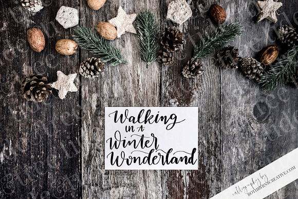 Rustic Holidays | Landscape No 2 in Facebook Templates - product preview 4