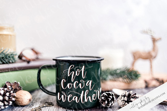 Rustic Holidays Set in Social Media Templates - product preview 14
