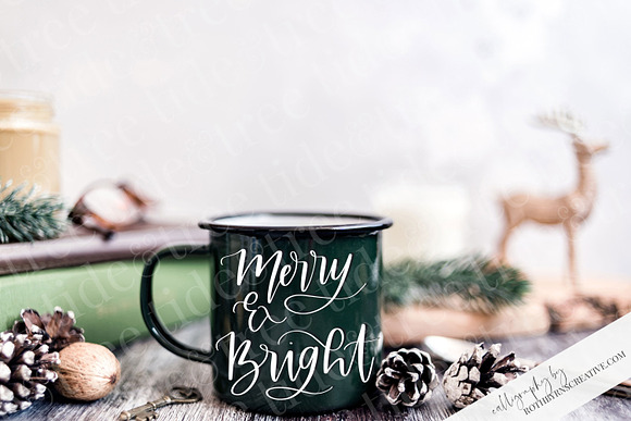 Rustic Holidays Set in Social Media Templates - product preview 17