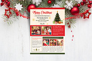 Christmas Newsletter Template V914