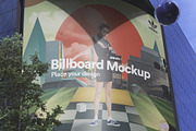 Billboard Building Mockup - PSD