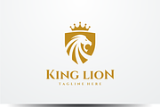 King Lion Logo