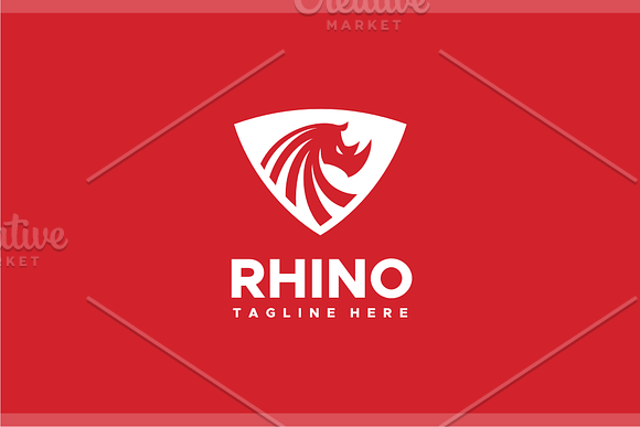 Rhino Logo in Logo Templates - product preview 1