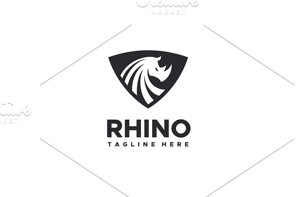 Rhino Logo in Logo Templates - product preview 2