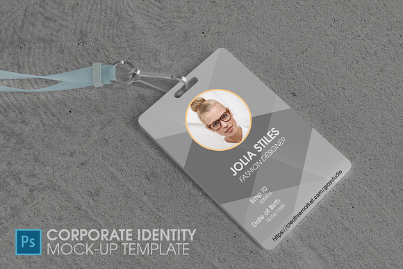 Corporate Id Mock-up Template V2 in Mockup Templates - product preview 4