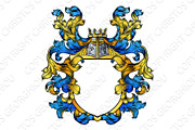 Coat of Arms Knight Crest Heraldic