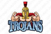 Trojan Spartan Sports Mascot