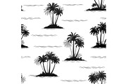 Tropical Palms Seamless