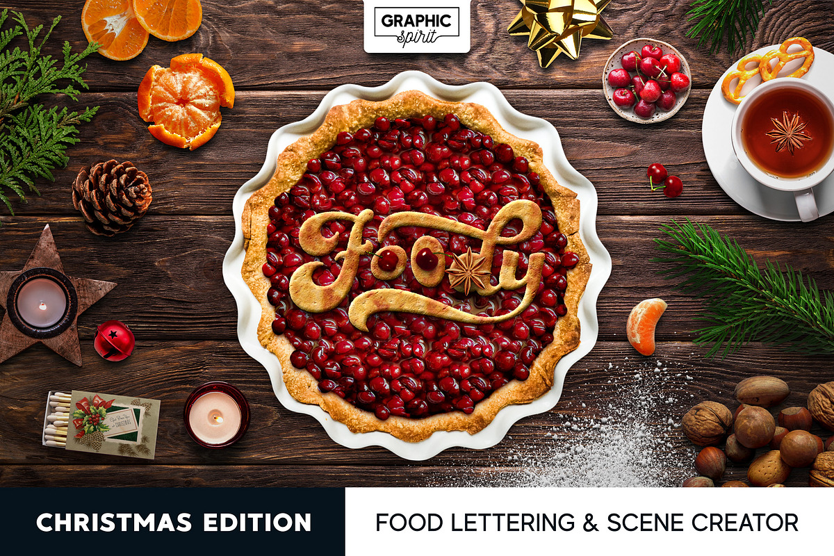FOODY | Christmas Edition ❄ in Photoshop Layer Styles - product preview 8
