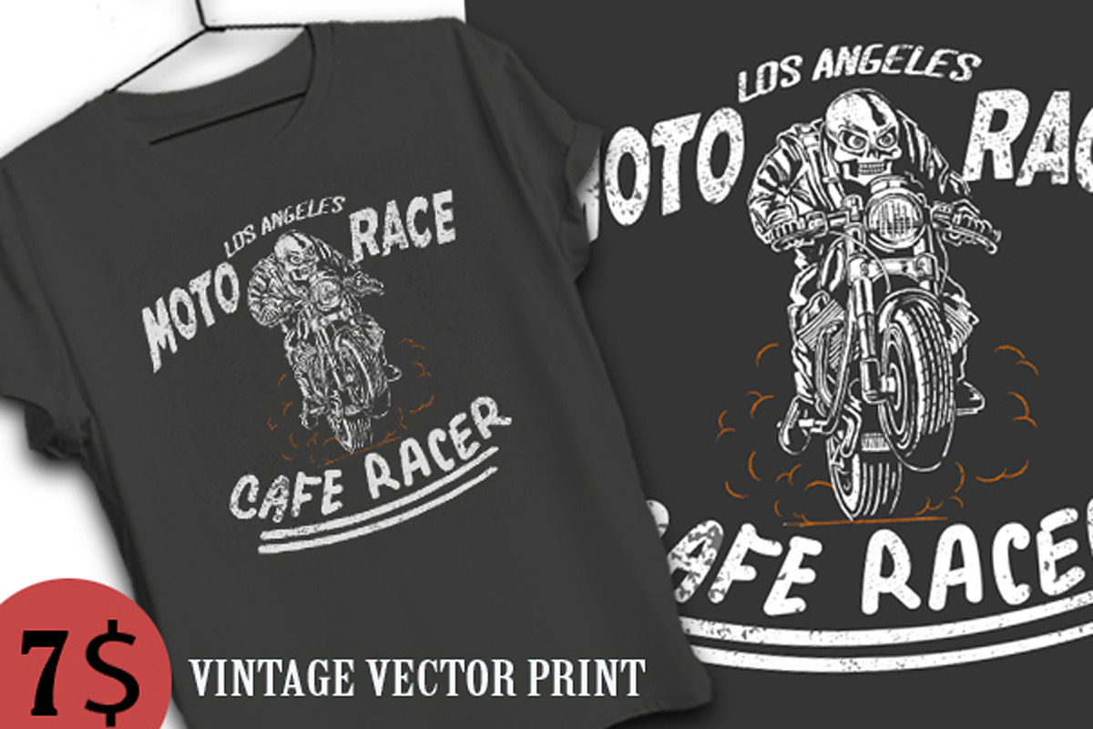 motorcycle and skull rider in Illustrations - product preview 8