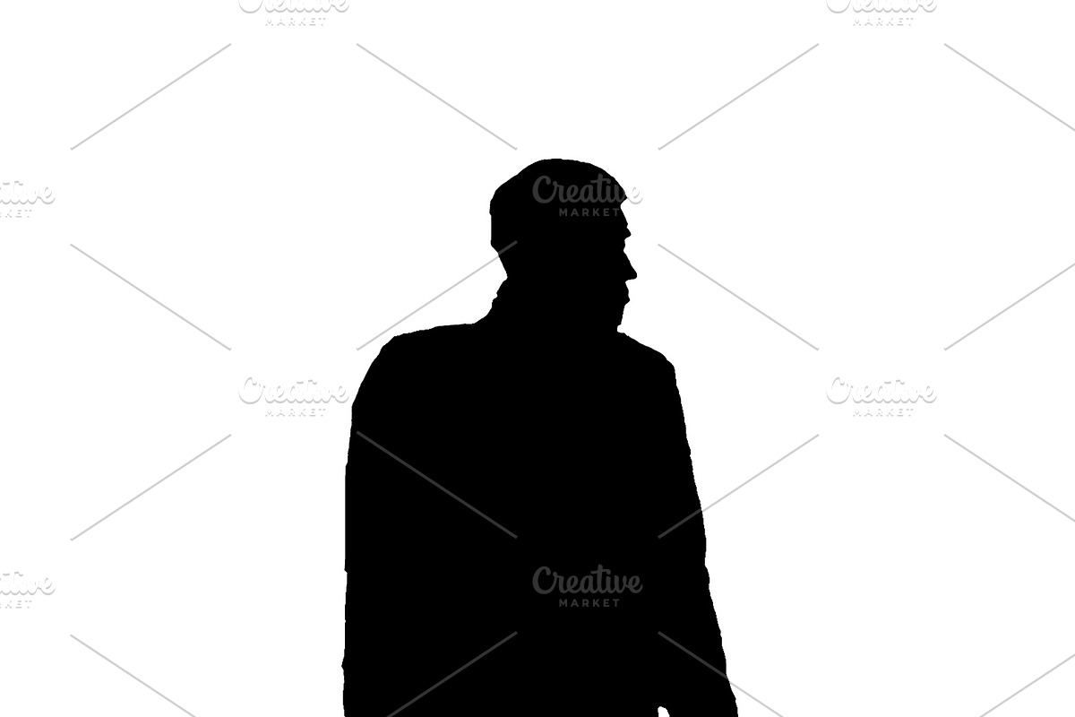 Isolated Man Photo on White Backgrou in Illustrations - product preview 8