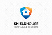 Shield House Logo Template