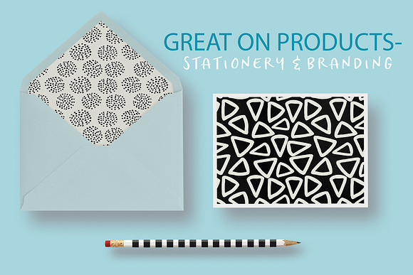 Dots and Dashes Seamless Patterns in Patterns - product preview 2