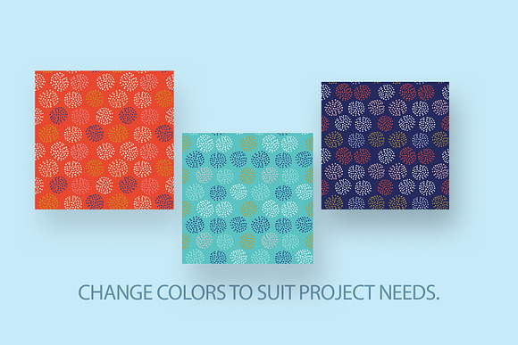 Dots and Dashes Seamless Patterns in Patterns - product preview 4