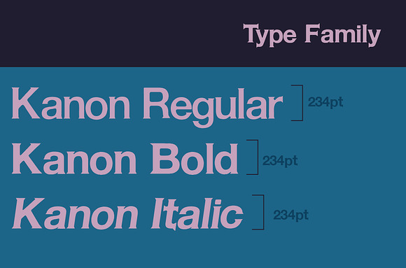 Kanon-Serif Font Family 20% OFF in Serif Fonts - product preview 5