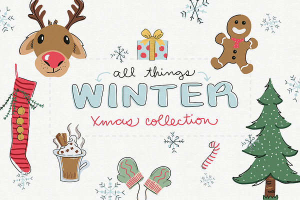 Winter Holiday Christmas Graphics