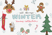 Winter Holiday Christmas Graphics