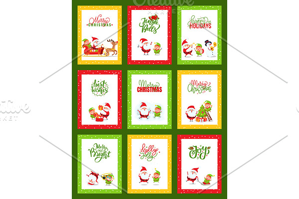 Collection of Christmas Cards with