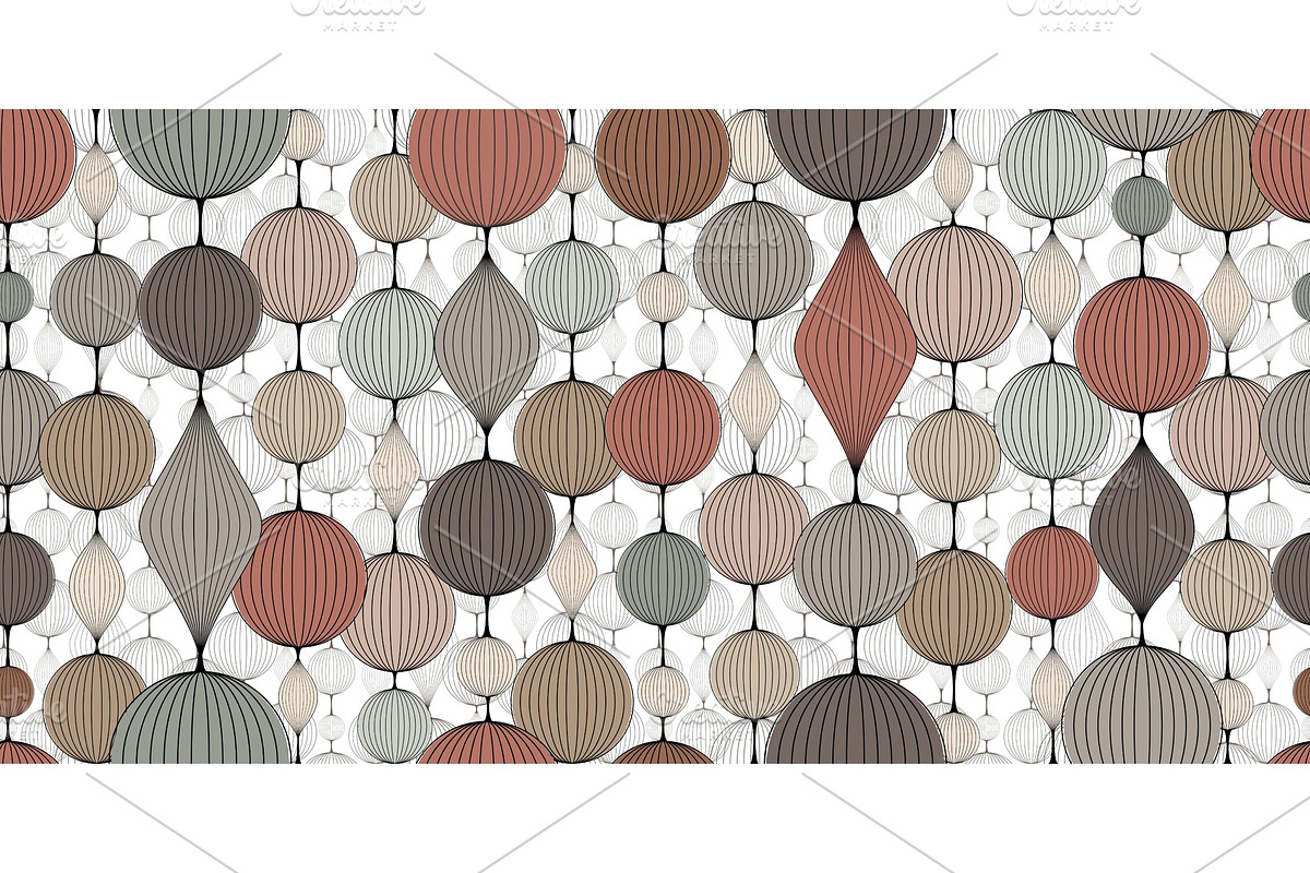Seamless abstract wallpaper, pattern in Patterns - product preview 8