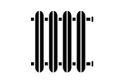 Radiator glyph icon