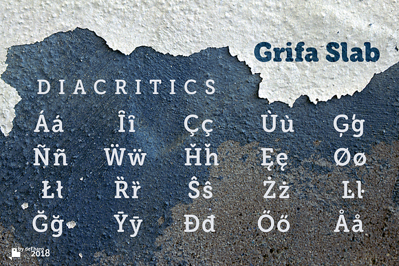 Grifa Rounded & Slab -4 fonts- in Slab Serif Fonts - product preview 1
