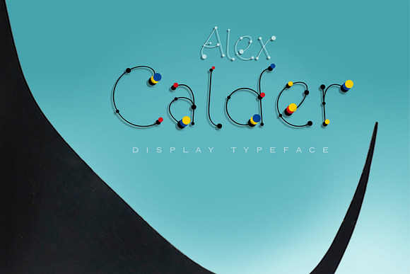 Calder in Display Fonts - product preview 5