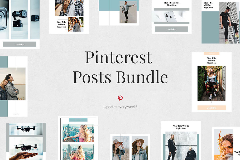 Pinterest Posts Bundle in Pinterest Templates - product preview 8