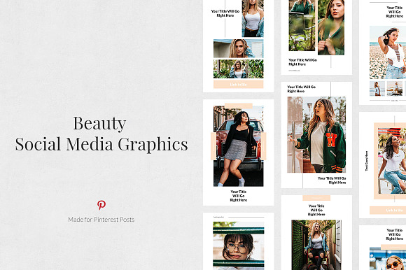 Pinterest Posts Bundle in Pinterest Templates - product preview 1