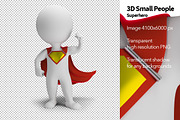 3D Small People - Superhero