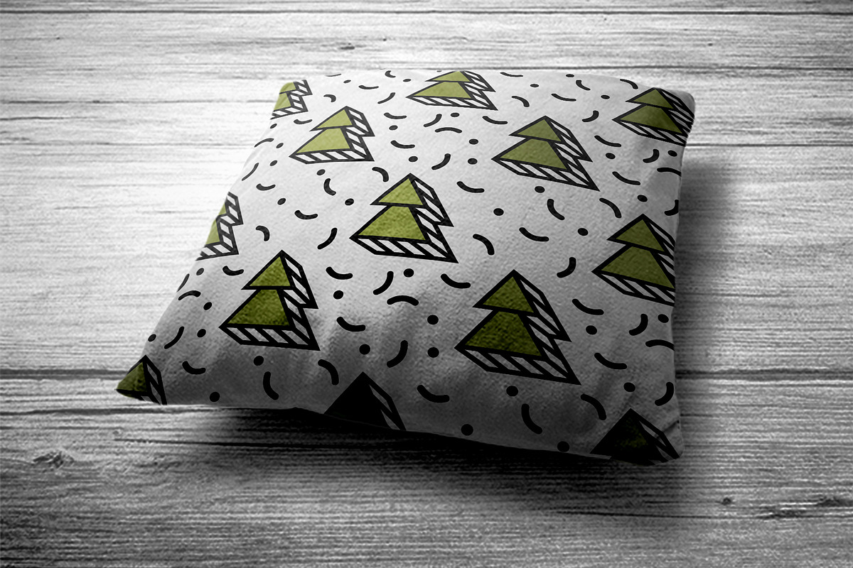 Christmas geometric pattern in Patterns - product preview 8