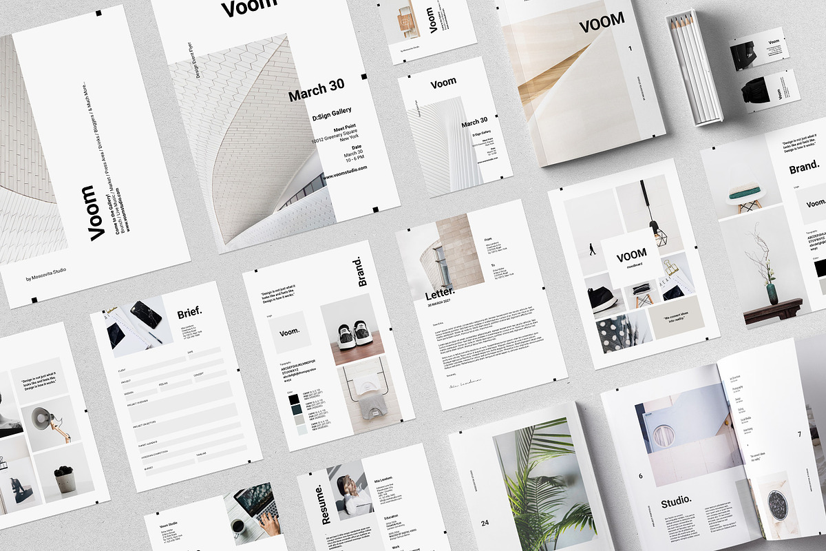 Voom Collection in Brochure Templates - product preview 8