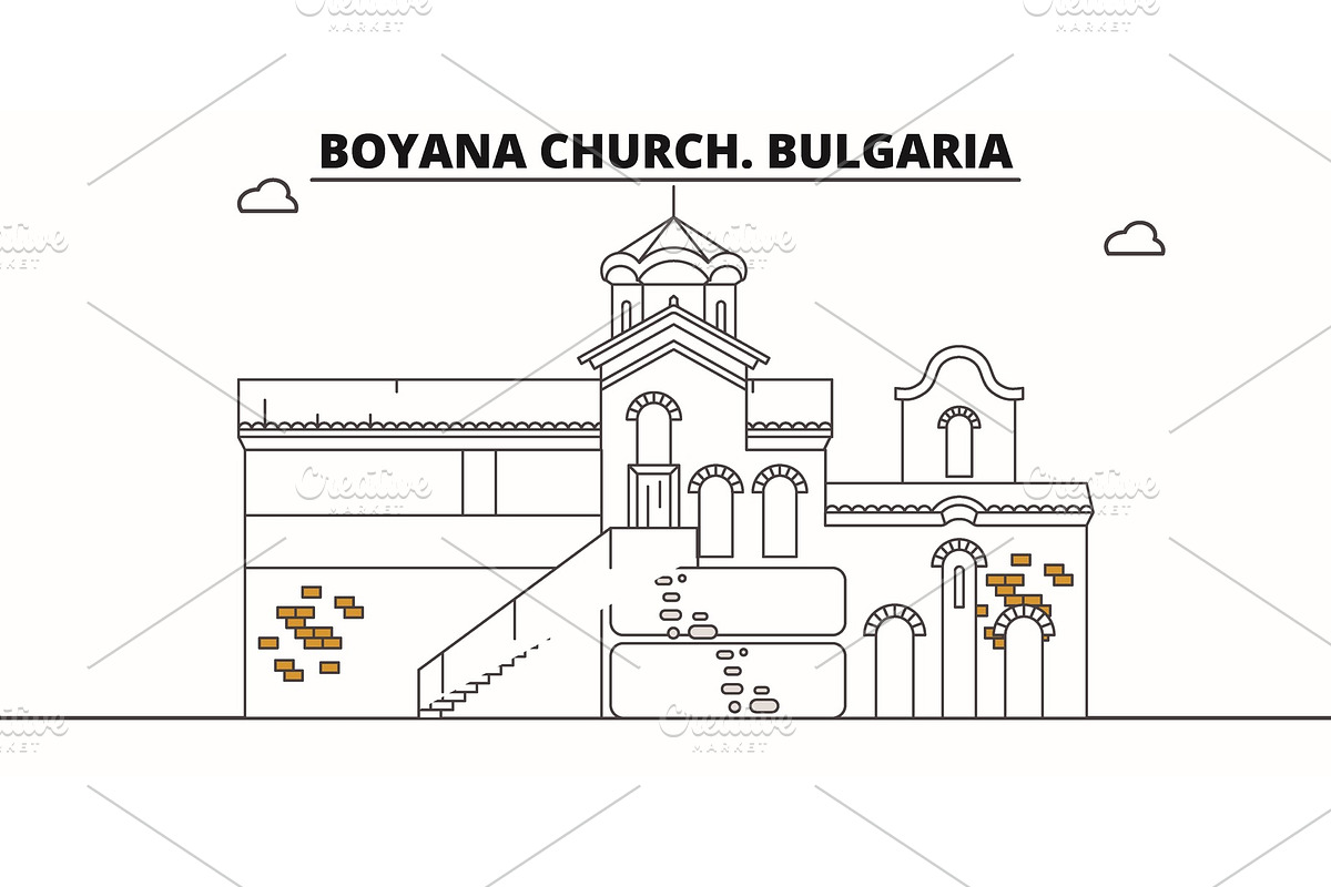 Bulgaria - Boyana Church travel in Illustrations - product preview 8