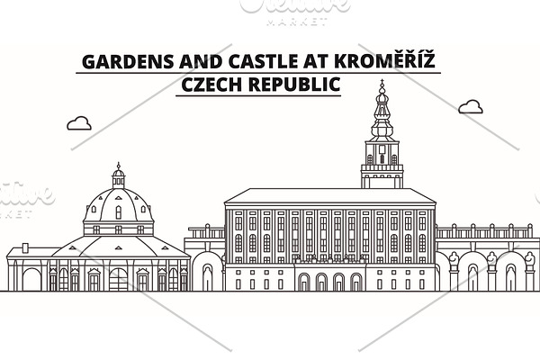 Czech Republic - Kromeriz, Gardens