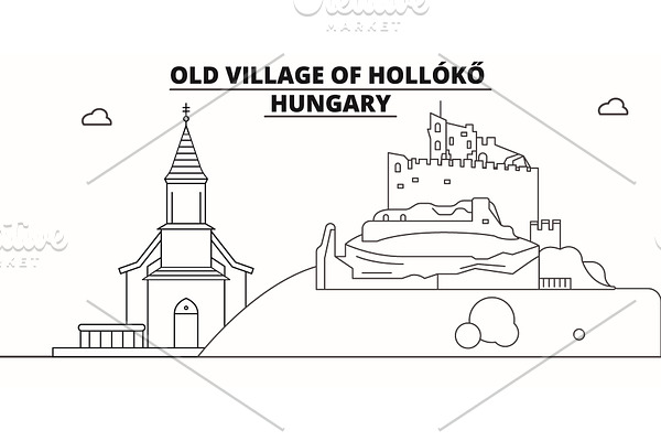 Hungary - Holloko, Old Village