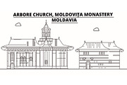 Moldavia - Arbore Church, Moldovita