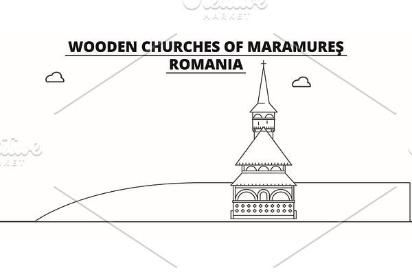 Romania - Maramures, Wooden Churches