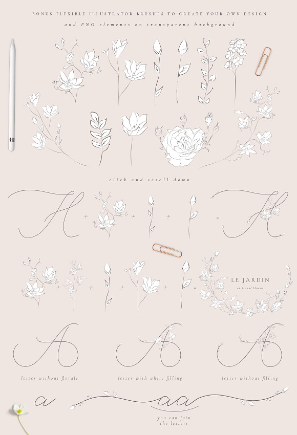 Tender Feeling ~ Monograms/Logos in Graphics - product preview 9
