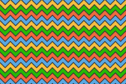 Abstract Color Zigzag Wave Pattern